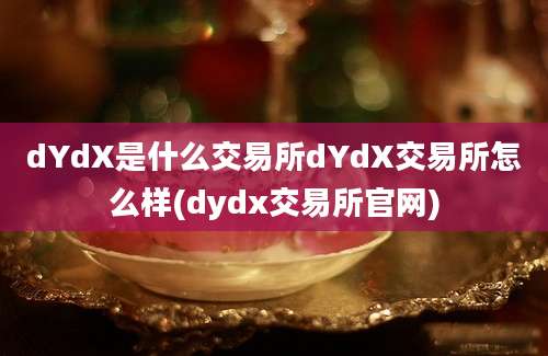 dYdX是什么交易所dYdX交易所怎么样(dydx交易所官网)