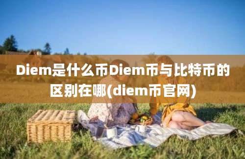 Diem是什么币Diem币与比特币的区别在哪(diem币官网)