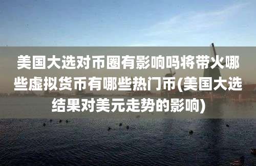 美国大选对币圈有影响吗将带火哪些虚拟货币有哪些热门币(美国大选结果对美元走势的影响)