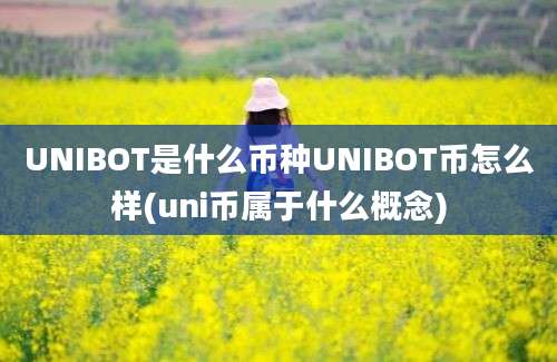 UNIBOT是什么币种UNIBOT币怎么样(uni币属于什么概念)