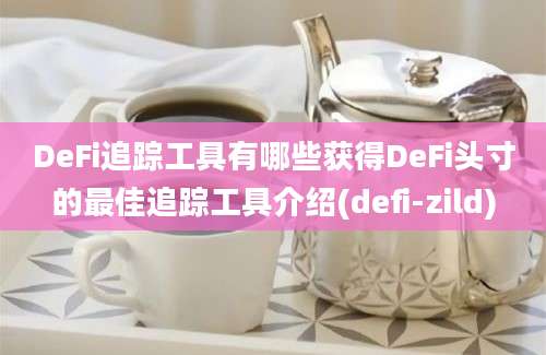 DeFi追踪工具有哪些获得DeFi头寸的最佳追踪工具介绍(defi-zild)