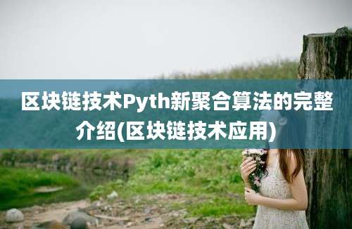 区块链技术Pyth新聚合算法的完整介绍(区块链技术应用)