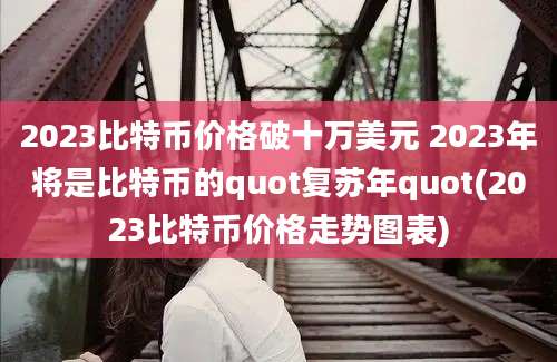 2023比特币价格破十万美元 2023年将是比特币的quot复苏年quot(2023比特币价格走势图表)