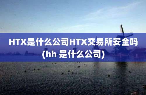 HTX是什么公司HTX交易所安全吗(hh 是什么公司)