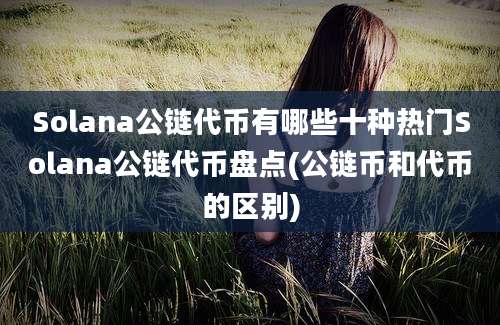 Solana公链代币有哪些十种热门Solana公链代币盘点(公链币和代币的区别)