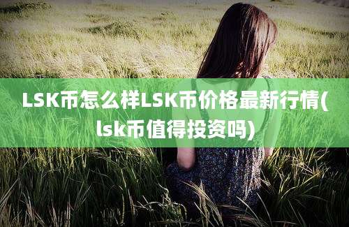 LSK币怎么样LSK币价格最新行情(lsk币值得投资吗)