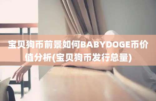 宝贝狗币前景如何BABYDOGE币价值分析(宝贝狗币发行总量)