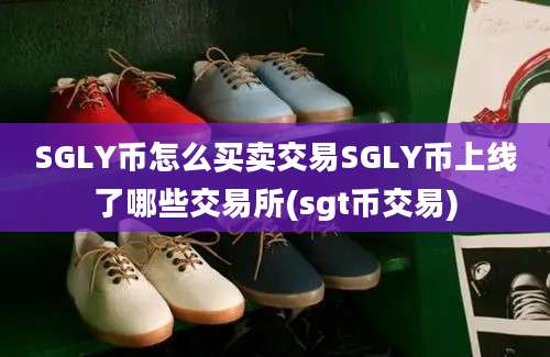 SGLY币怎么买卖交易SGLY币上线了哪些交易所(sgt币交易)