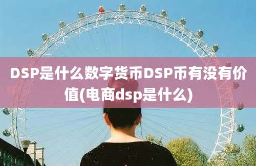 DSP是什么数字货币DSP币有没有价值(电商dsp是什么)