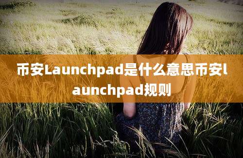 币安Launchpad是什么意思币安launchpad规则