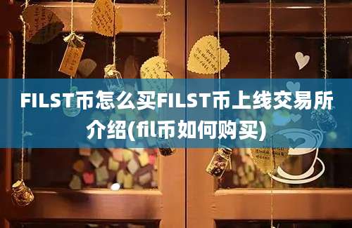 FILST币怎么买FILST币上线交易所介绍(fil币如何购买)