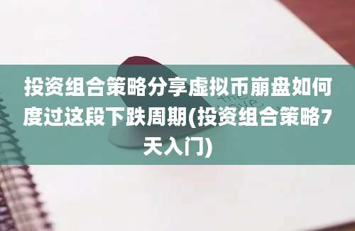 投资组合策略分享虚拟币崩盘如何度过这段下跌周期(投资组合策略7天入门)