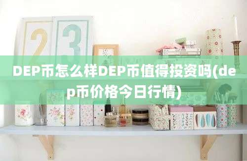 DEP币怎么样DEP币值得投资吗(dep币价格今日行情)