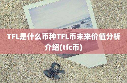 TFL是什么币种TFL币未来价值分析介绍(tfc币)