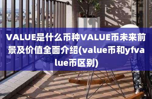 VALUE是什么币种VALUE币未来前景及价值全面介绍(value币和yfvalue币区别)