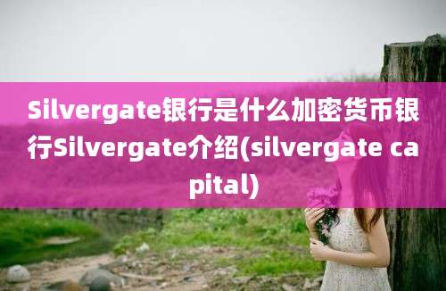 Silvergate银行是什么加密货币银行Silvergate介绍(silvergate capital)