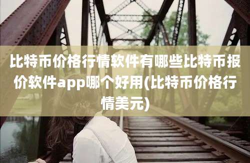 比特币价格行情软件有哪些比特币报价软件app哪个好用(比特币价格行情美元)