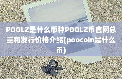 POOLZ是什么币种POOLZ币官网总量和发行价格介绍(poocoin是什么币)