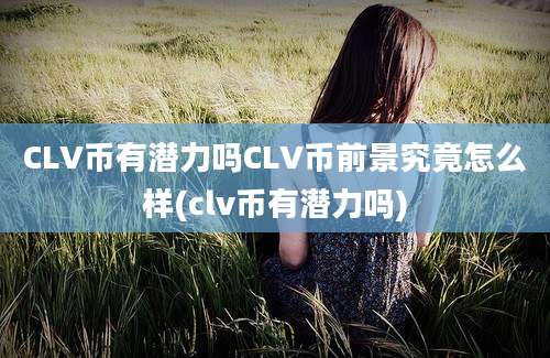 CLV币有潜力吗CLV币前景究竟怎么样(clv币有潜力吗)