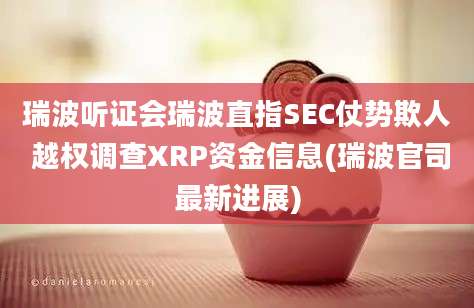 瑞波听证会瑞波直指SEC仗势欺人 越权调查XRP资金信息(瑞波官司最新进展)